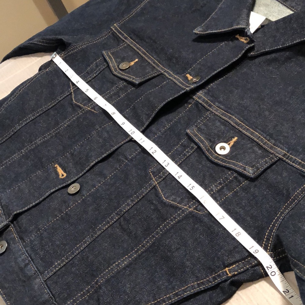 NEW with tags Uniqlo oversized jean jacket - Picture 4 of 12